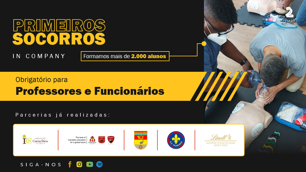 22Brasil Socorristas|Primeiros Socorros I Academias