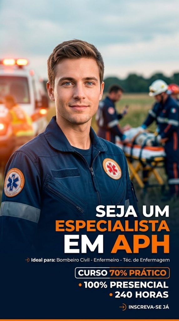 Curso de APH, Curso de Socorrista, enfermeiro, bombeiro Civil, tecnico de enfermagem,
